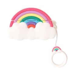 E2M AIRPODS PRO KILIF GÖKKUŞAĞI PEMBE