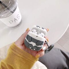 E2M AIRPODS 1-2 KILIF PANDA GRİ