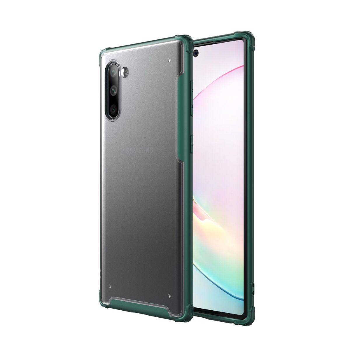 BİKAPAK ELIT MIST SAMSUNG NOTE 10 YEŞİL KAPAK