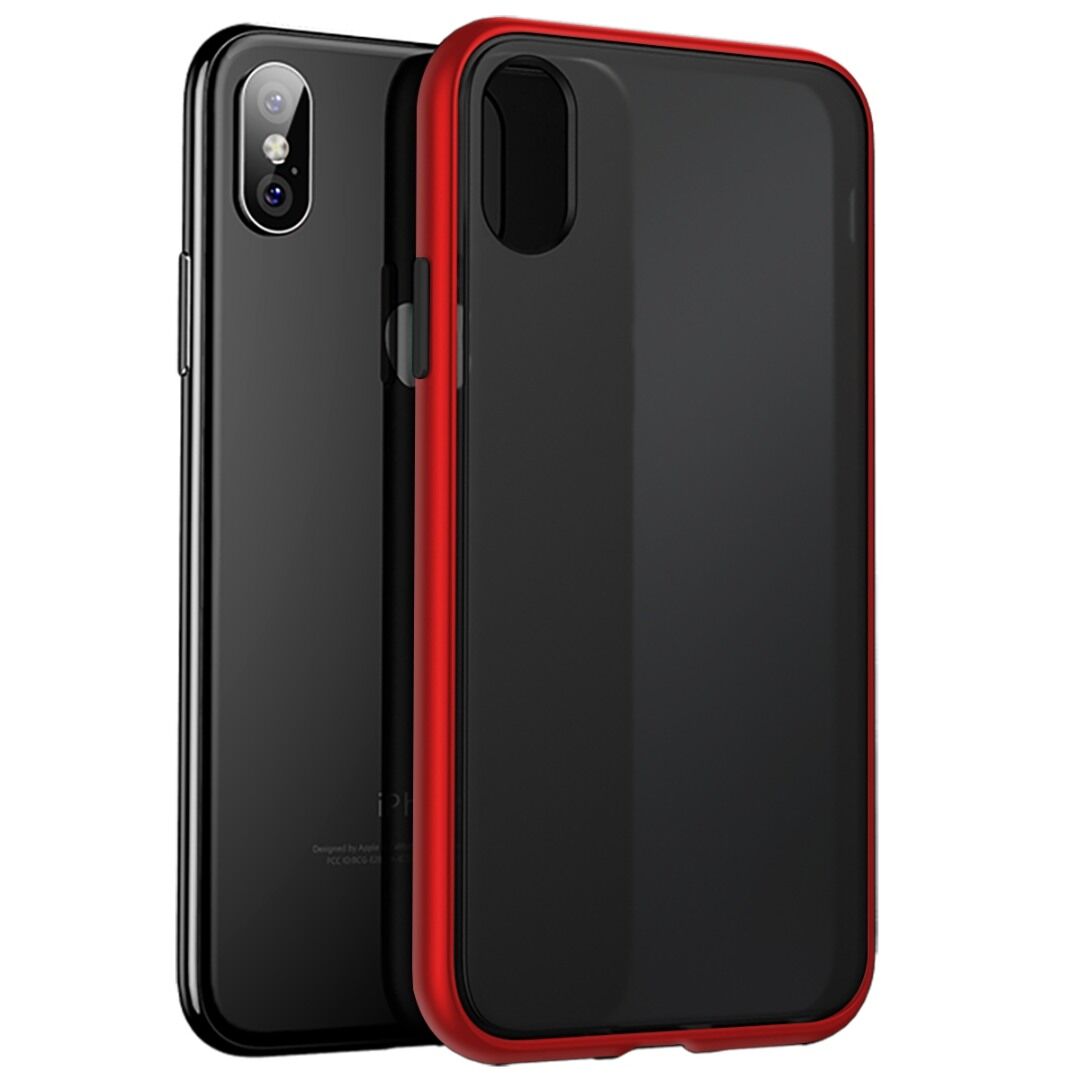 BİKAPAK ELIT ENIGMA IPHONE XS MAX KIRMIZI KAPAK