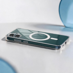 BİKAPAK MAGSLIM SAMSUNG A07 ŞEFFAF KAPAK