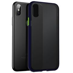 BİKAPAK ELIT ENIGMA IPHONE XS MAX MAVİ KAPAK