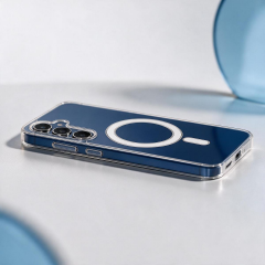 BİKAPAK MAGSLIM SAMSUNG A17 ŞEFFAF KAPAK