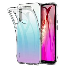 BİKAPAK ECO SİLİKON XAOMÜ NOTE 8 ŞEFFAF KAPAK