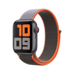 E2M APPLE WATCH 42-44-45-46-49MM KRD-03 HASIR SPOR GRİ KORDON
