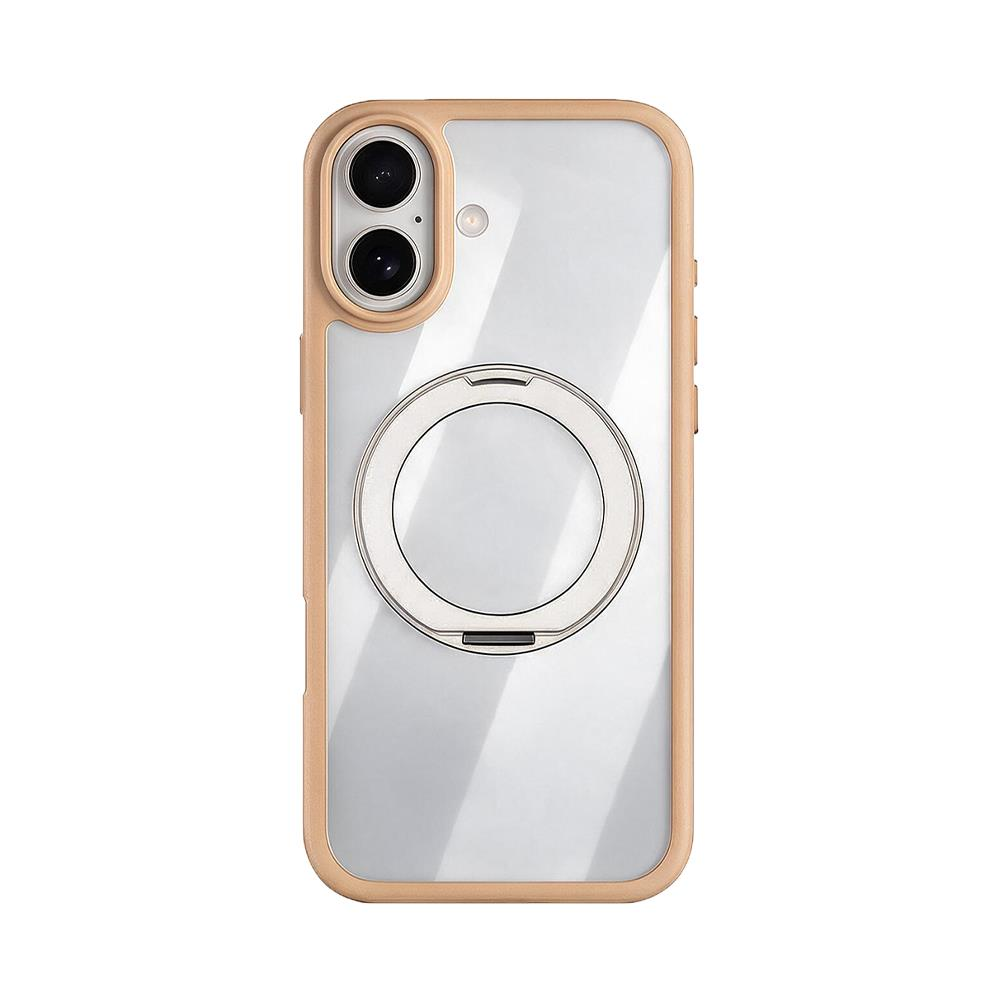 BİKAPAK MAGUP IPHONE 18/17 KAHVERENGİ KAPAK
