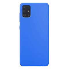 BİKAPAK ECO SENSE SAMSUNG A71 KOYU MAVİ KAPAK