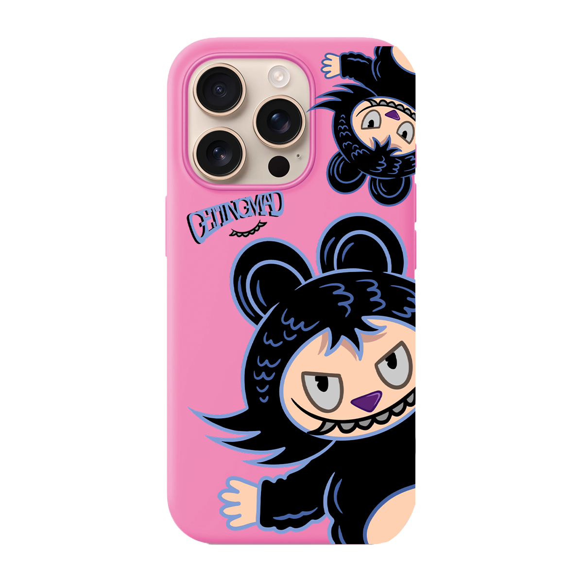 BİKAPAK Beast Desenli Kapak iPhone 11 - Pembe