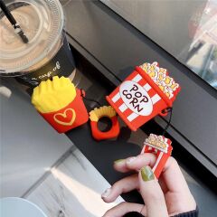 E2M AIRPODS 1-2 KILIF PATETES KIZARTMASI SARI