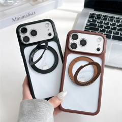 BİKAPAK MAGUP IPHONE 18 PRO/17 PRO KAHVERENGİ KAPAK