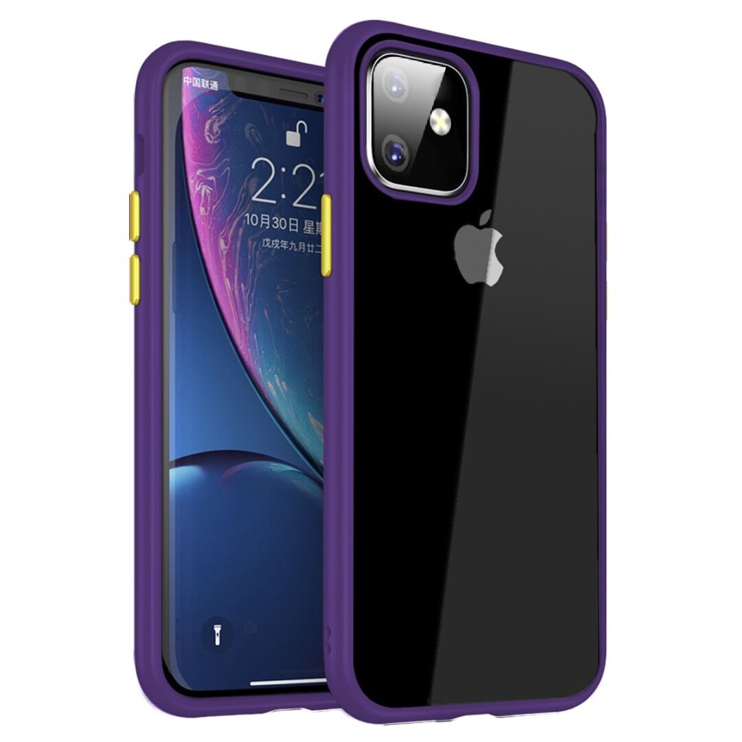BİKAPAK ELIT SHINE IPHONE 11 MOR KAPAK