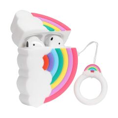 E2M AIRPODS 1-2 KILIF GÖKKUŞAĞI RENKLİ