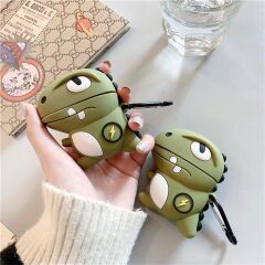 E2M AIRPODS 1-2 KILIF EJDERHA YEŞİL