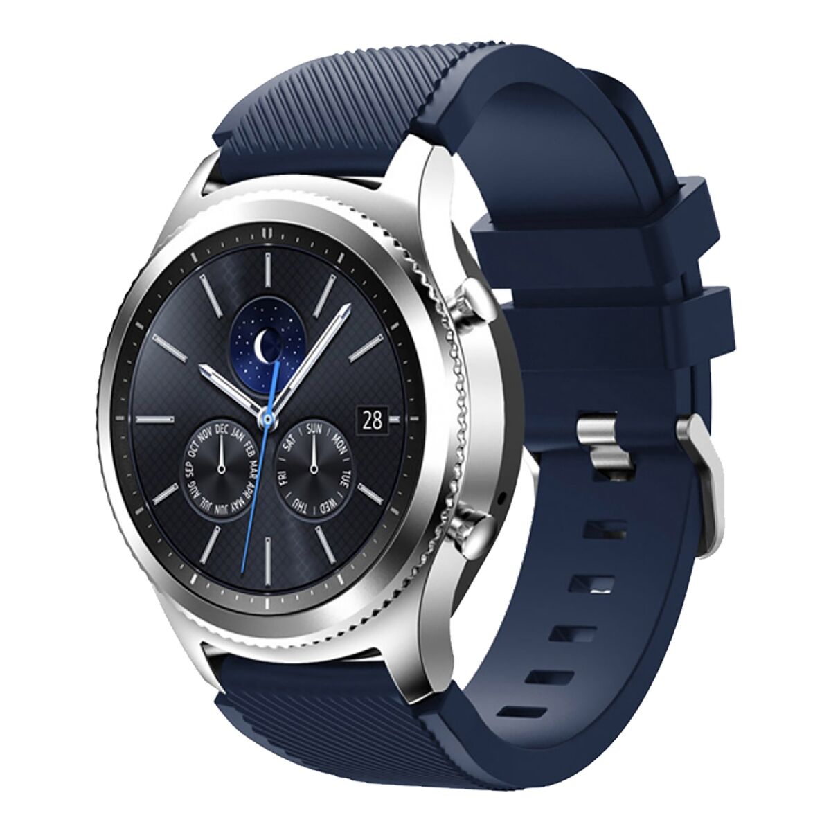 E2M SAMSUNG WATCH 22MM KRD-12 FRONTIER SİLİKON LACİVERT KORDON