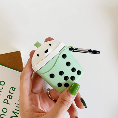 E2M AIRPODS 1-2 KILIF BEAR TEA YEŞiL