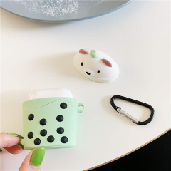 E2M AIRPODS 1-2 KILIF BEAR TEA YEŞiL