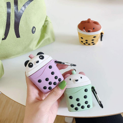 E2M AIRPODS 1-2 KILIF BEAR TEA MOR
