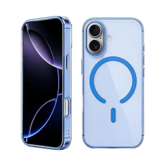BİKAPAK MAGSLIM IPHONE 18/17 AÇIK MAVİ KAPAK