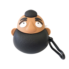 E2M AIRPODS 1-2 KILIF BUSHY BEARD KAHVERENGi