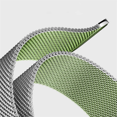 E2M APPLE WATCH 38-40-41MM KRD-02 CIFT RENKLI METAL HASIR ALTIN KORDON