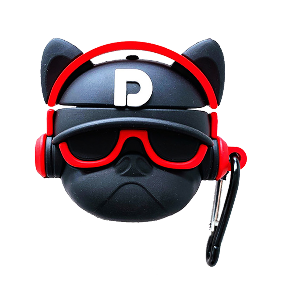 E2M AIRPODS 1-2 KILIF STAR BULLDOG SiYAH