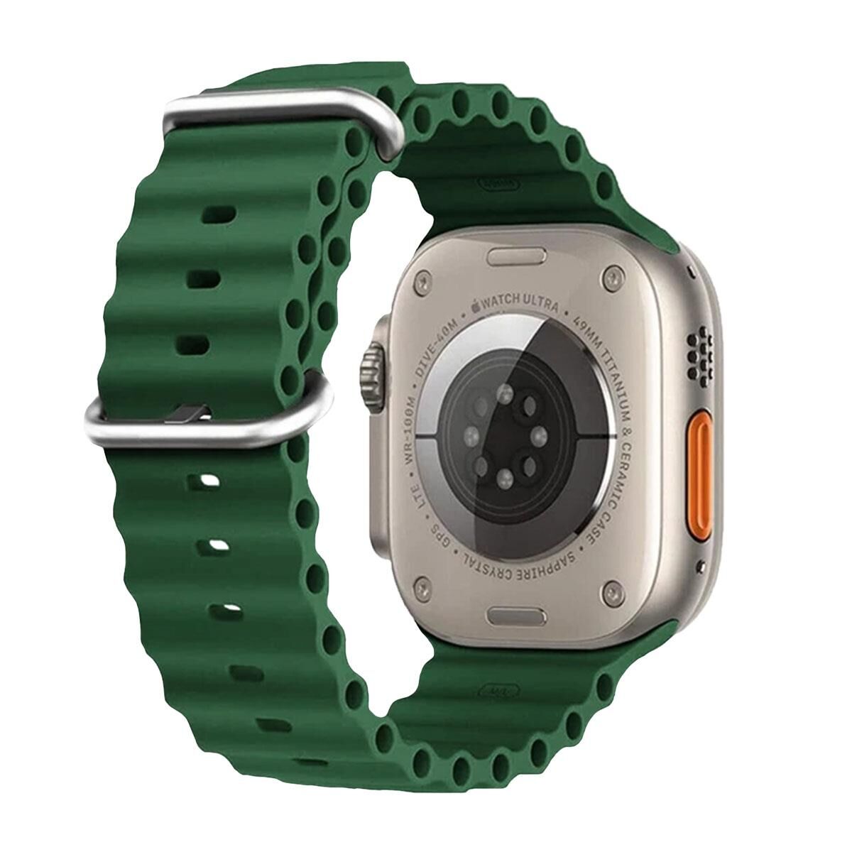E2M APPLE WATCH 38-40-41MM KRD-28 OCEAN HAKİ KORDON
