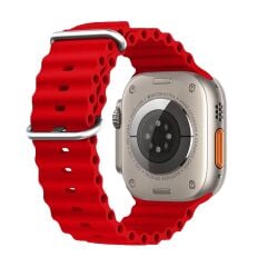 E2M APPLE WATCH 38-40-41MM KRD-28 OCEAN KIRMIZI KORDON
