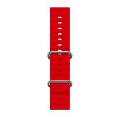 E2M APPLE WATCH 38-40-41MM KRD-28 OCEAN KIRMIZI KORDON