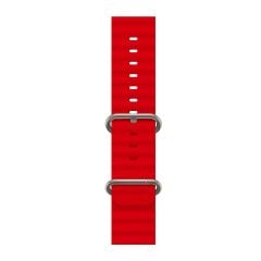 E2M APPLE WATCH 38-40-41MM KRD-28 OCEAN KIRMIZI KORDON