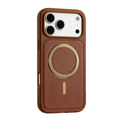 BİKAPAK MAGPOWER IPHONE 18 PRO/17 PRO KAHVERENGİ KAPAK