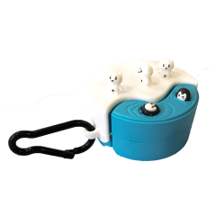 E2M AIRPODS 1-2 KILIF KUZEY KUTBU BEYAZ