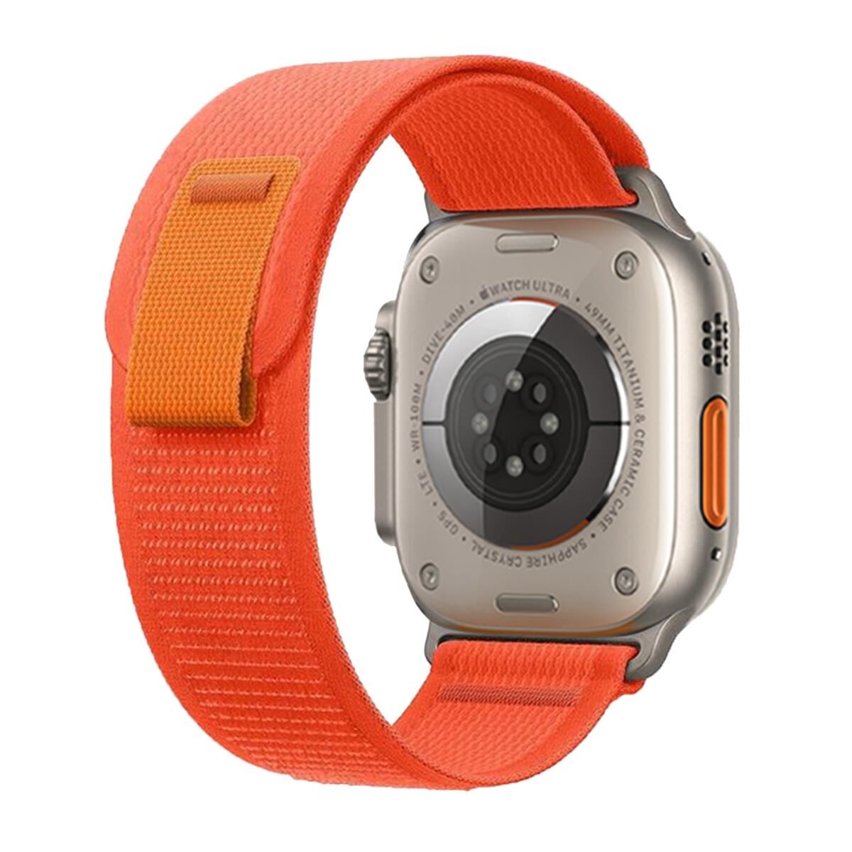 E2M APPLE WATCH 38-40-41MM KRD-27 TRIAL TURUNCU KORDON