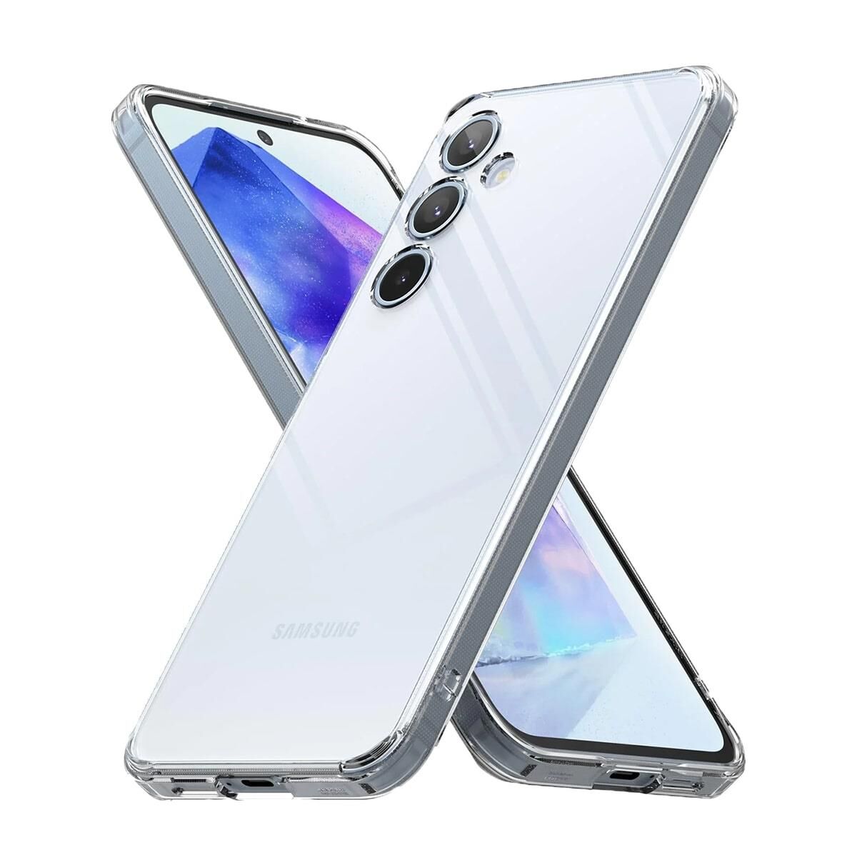 BİKAPAK ECO SİLİKON SAMSUNG A36/A56 ŞEFFAF KAPAK