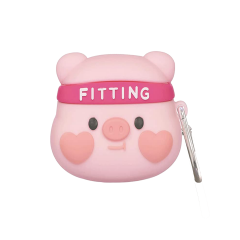E2M AIRPODS 1-2 KILIF FIT DOMUZCUK PEMBE