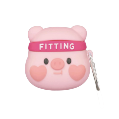 E2M AIRPODS 1-2 KILIF FIT DOMUZCUK PEMBE