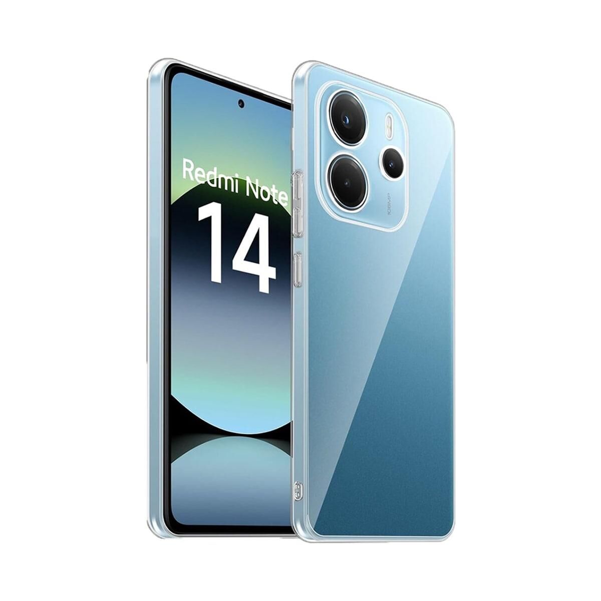 BİKAPAK ECO SİLİKON REDMI NOTE 14 ŞEFFAF KAPAK