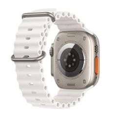 E2M APPLE WATCH 42-44-45-46-49MM KRD-28 OCEAN BEYAZ KORDON