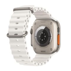 E2M APPLE WATCH 42-44-45-46-49MM KRD-28 OCEAN BEYAZ KORDON