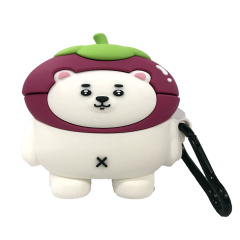 E2M AIRPODS PRO KILIF POLAR BEAR BORDO
