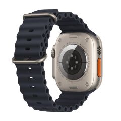 E2M APPLE WATCH 42-44-45-46-49MM KRD-28 OCEAN LACİVERT KORDON