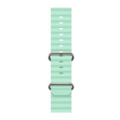 E2M APPLE WATCH 42-44-45-46-49MM KRD-28 OCEAN AÇIK YEŞİL KORDON