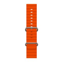 E2M APPLE WATCH 42-44-45-46-49MM KRD-28 OCEAN TURUNCU KORDON