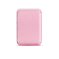 BİDERİ MAGSAFE DERİ CÜZDAN TOZ PEMBE