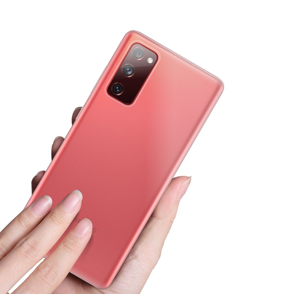 BİKAPAK ECO SİLİKON SAMSUNG S20FE ŞEFFAF KAPAK