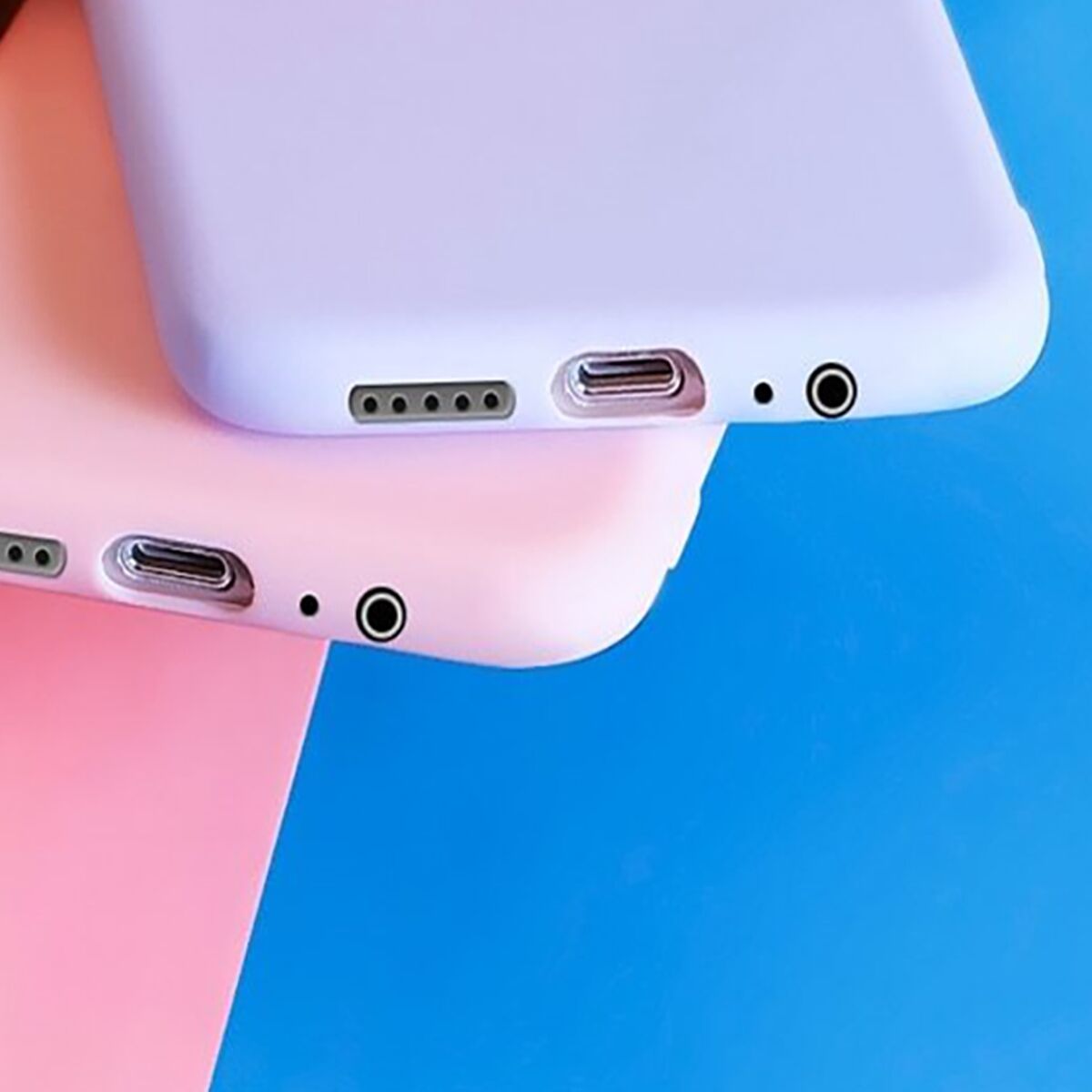 BİKAPAK ECO SENSE SAMSUNG A12 PEMBE KAPAK