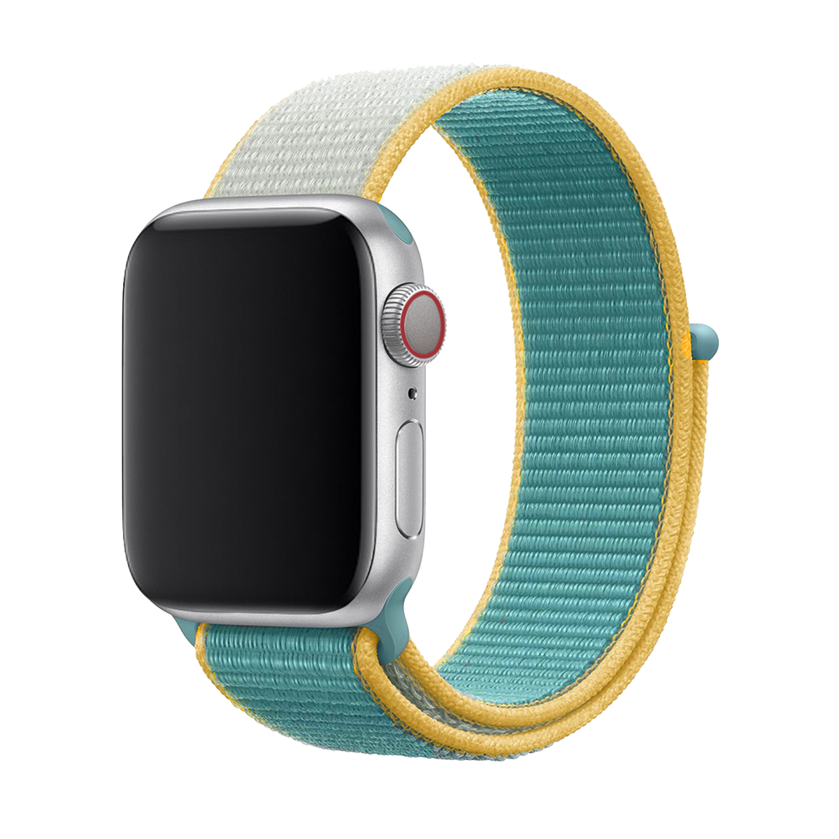 E2M APPLE WATCH 42-44-45-46-49MM KRD-03 HASIR SPOR YEŞİL KORDON