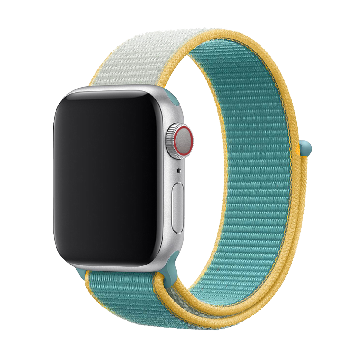 E2M APPLE WATCH 42-44-45-46-49MM KRD-03 HASIR SPOR YEŞİL KORDON