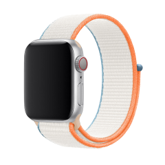 E2M APPLE WATCH 42-44-45-46-49MM KRD-03 HASIR SPOR BEYAZ KORDON