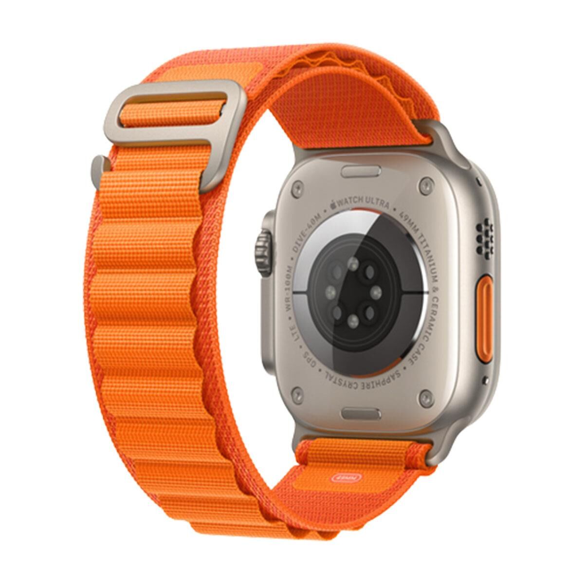 E2M APPLE WATCH 42-44-45-46-49MM KRD-26 ALPINE TURUNCU KORDON