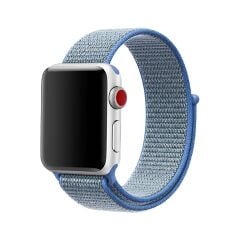 E2M APPLE WATCH 38-40-41MM KRD-03 HASIR AÇIK MAVİ KORDON
